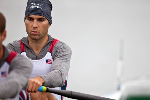 Jonathan Winter during one of his races at the World Cup 1 in Munich, Germany in 2011. (Photo by Erwin Wyers)