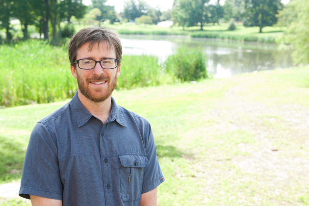 Andrew Deener, assistant professor of Sociology (Daniel Buttrey/UConn Photo)