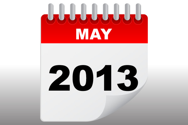 May 2013 calendar