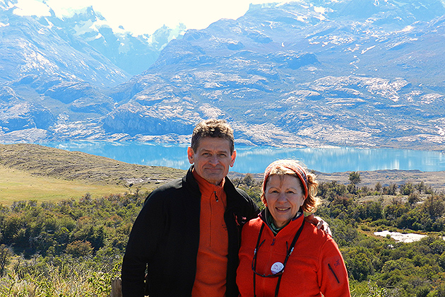 McMahon in Argentina (Photo courtesy of the UConn Foundation)