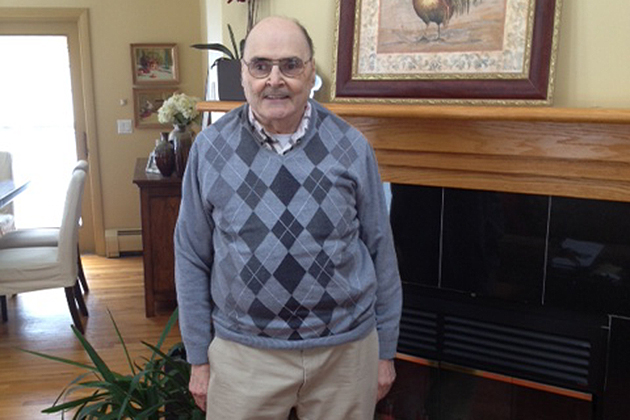 Alexander 'Bud' Gavitt Jr. had a long career in communications for the College of Agriculture and Natural Resources. He established a fund to help students get experience in the same field. (Amy Chesmer/UConn Photo)