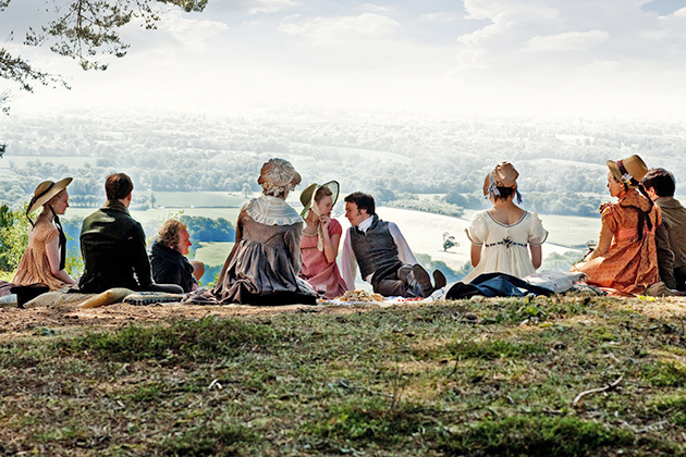 Picnic on Box Hill from Jane Austen's Emma.