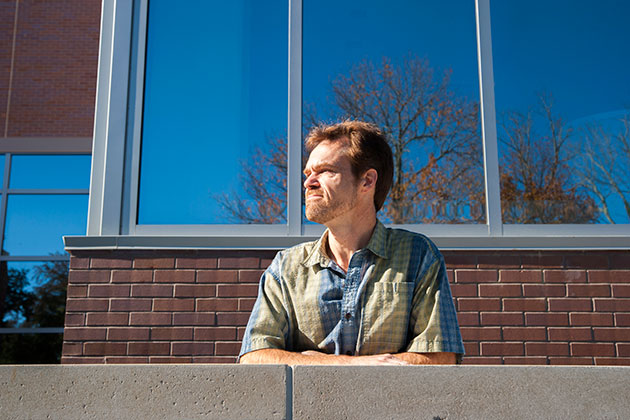 James Dixon, Associate Professor of the department of psychology on Oct. 7, 2013. (Sean Flynn/UConn Photo)