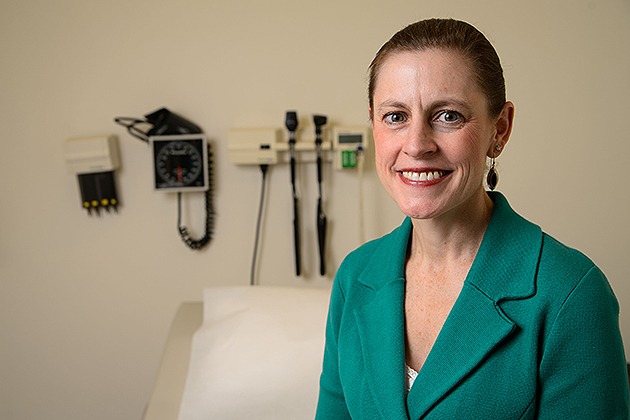 Ivy Alexander, clinical professor of nursing on Jan. 16, 2014. (Peter Morenus/UConn Photo)