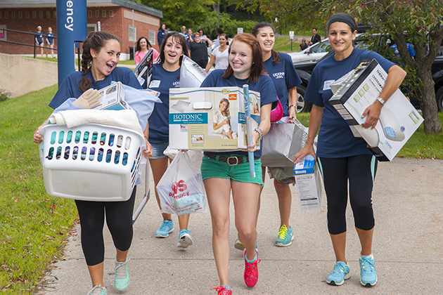 Thousands of students will be returning to UConn campuses across the state over the coming few days, in preparation for the start of classes on Aug. 28. (Sean Flynn/UConn File Photo)