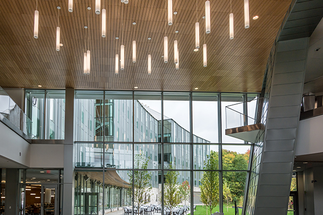 The Jackson Laboratory for Genomic Medicine at the UConn Health campus in Farmington. (©Derek Hayn/Centerbrook Architects)