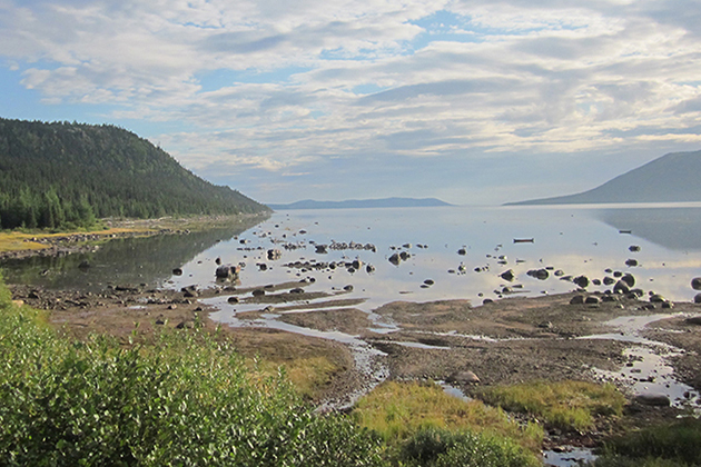 Lake Melville from Rigolet.