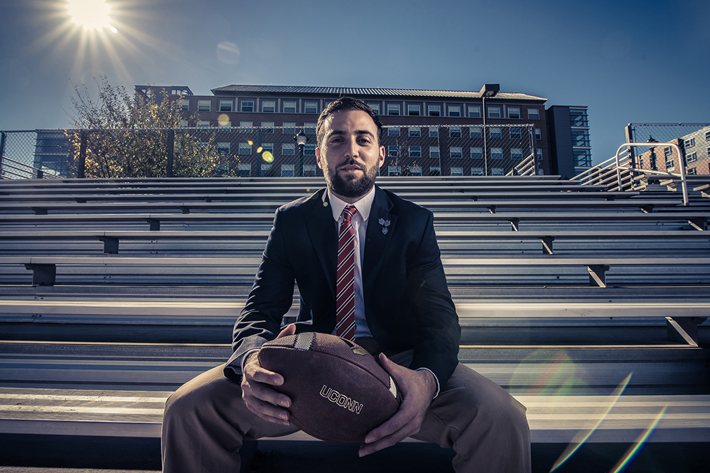 Bobby Puyol. (Nathan Oldham for UConn)