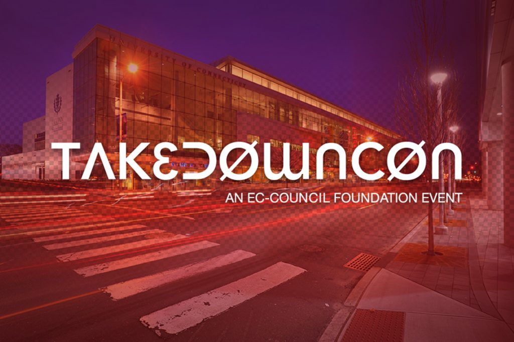 TakeDownCon | Ethical Hacking and Cybersecurity Courses | EC Council Event | June 2016