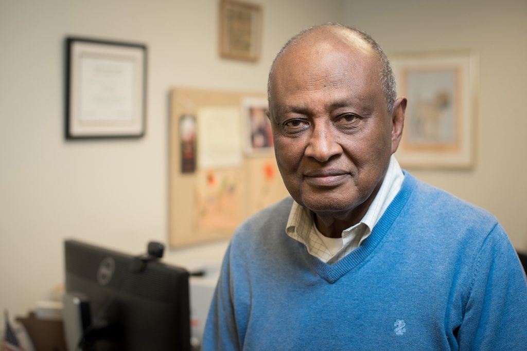 UConn Accounting Professor Mohamed 'Mo' Hussein (Nathan Oldham/UConn Photo)