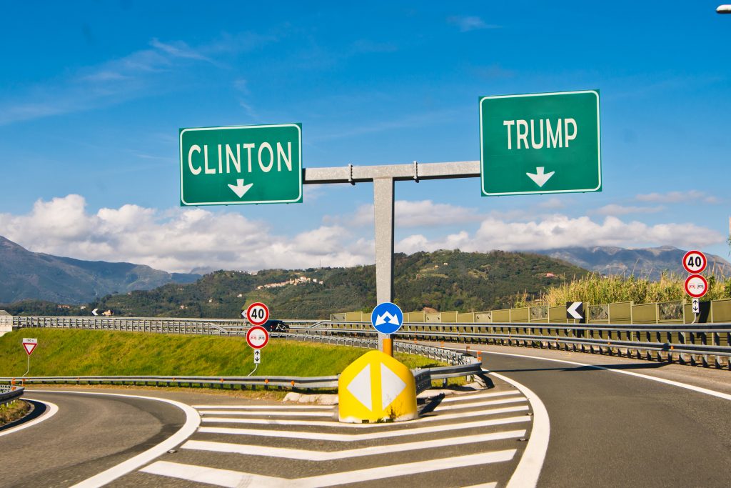 The moment of political choice in the 2016 Presidential Election. (iStock Photo)