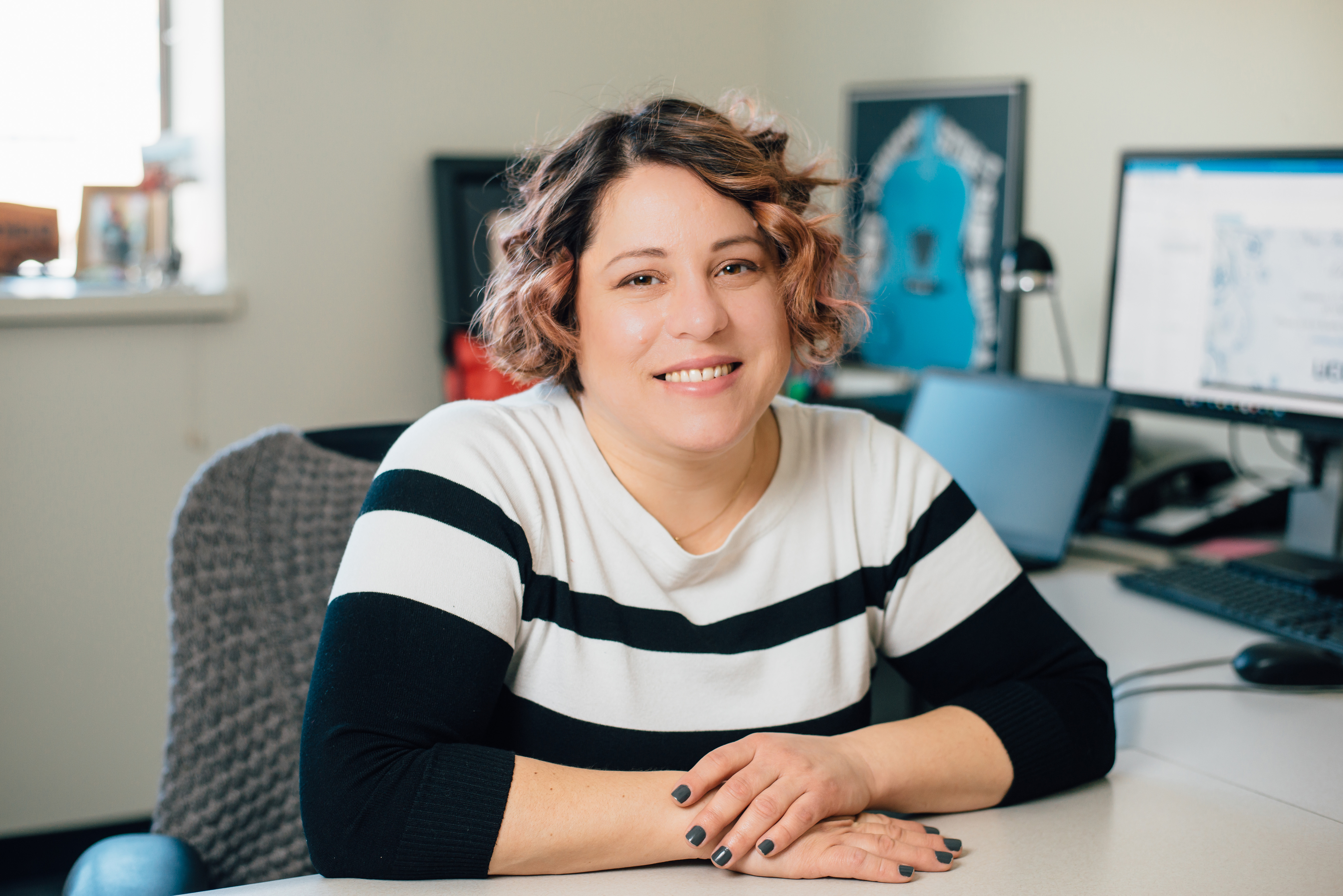 Cinthia Satornino, assistant professor of marketing. (Nathan Oldham, School of Business/UConn Photo)