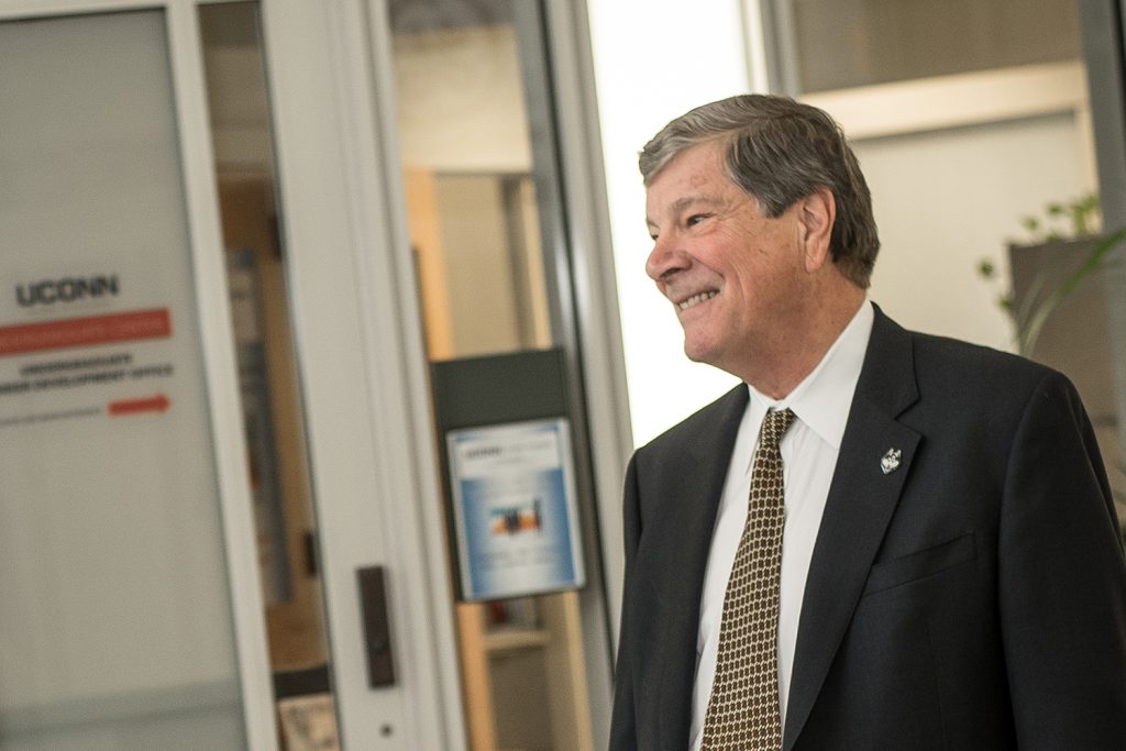 UConn School of Business Dean John Elliott (Nathan Oldham/UConn photo)