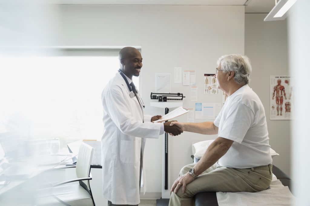 African-American men make up just 2.8 percent of the applicants to medical school.