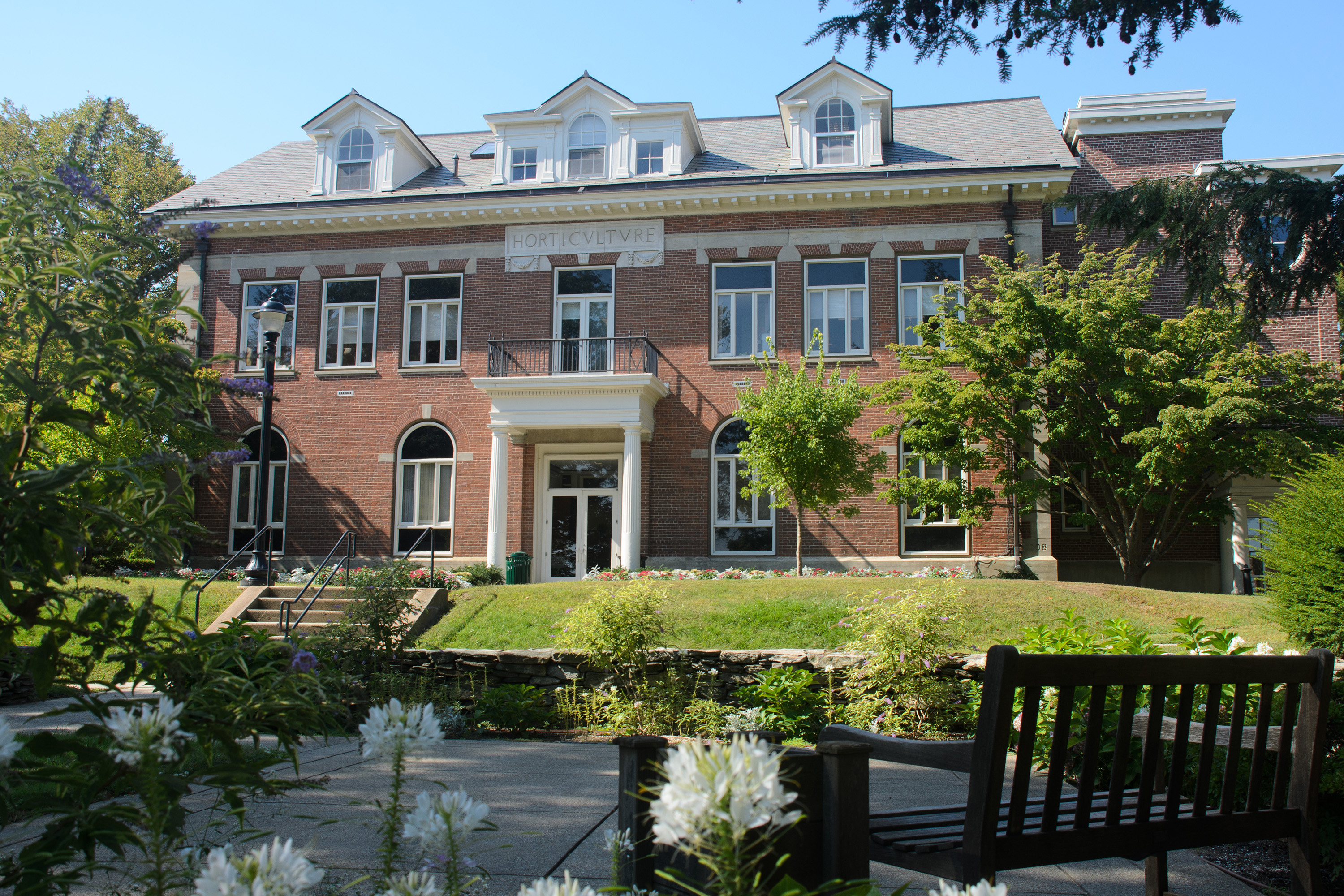 Albert Gurdon Gulley Hall. (Ariel Dowski/UConn Photo)