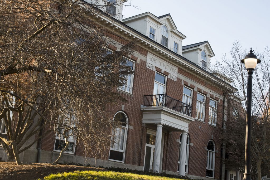 Albert Gurdon Gulley Hall. (Garrett Spahn '18 (CLAS)/UConn Photo)