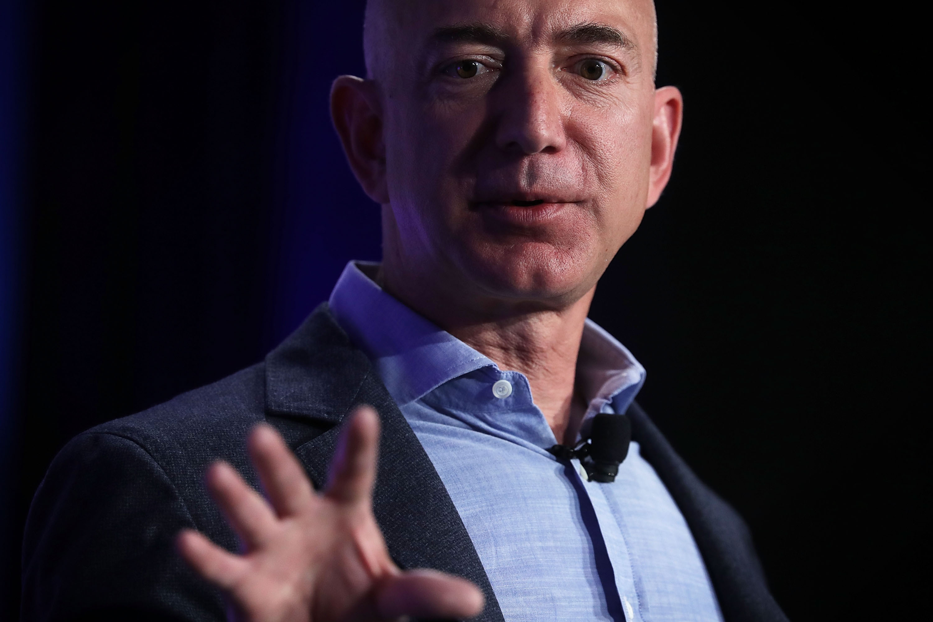 Jeff Bezos, founder and CEO of Amazon. (Getty Images)