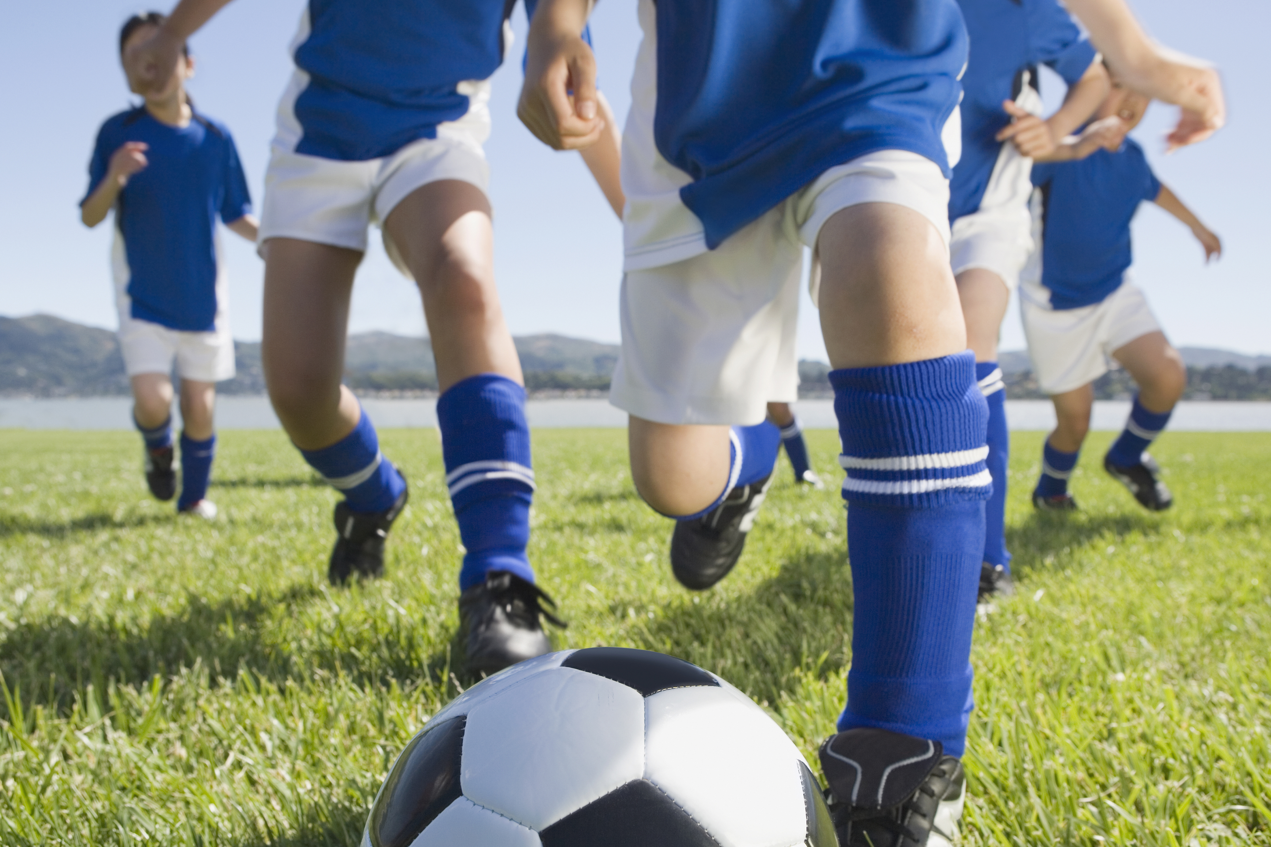 Children playing soccer. (Getty Images)