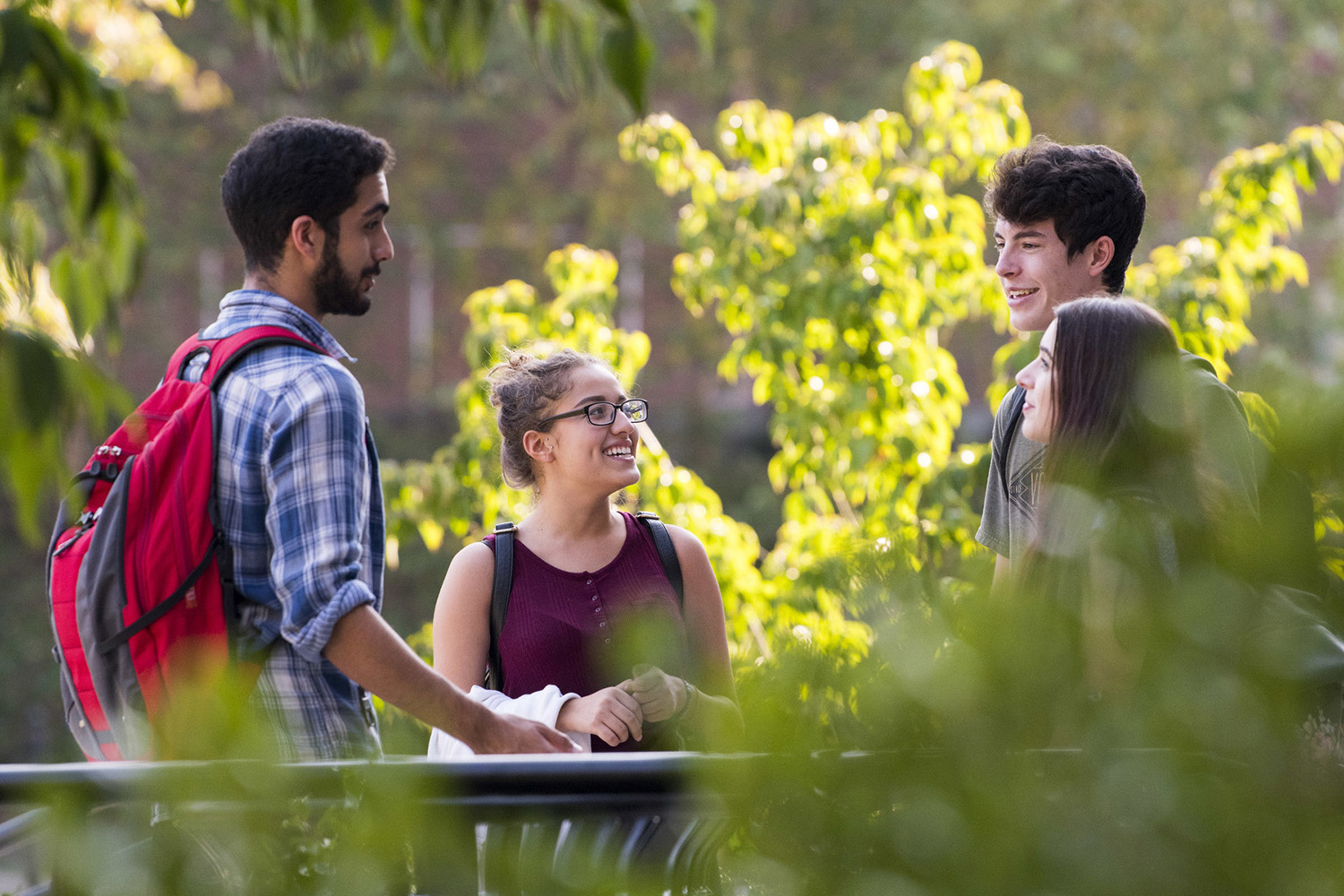 The Samuel Brandt Scholarship Fund will provide financial awards to outstanding undergraduate and graduate students in perpetuity. (UConn Photo)