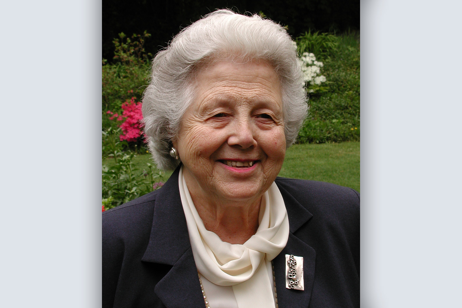 Headshot of Emiliana Pasca Noether, a faculty member of the Department of History from 1968 until her retirement in 1987.