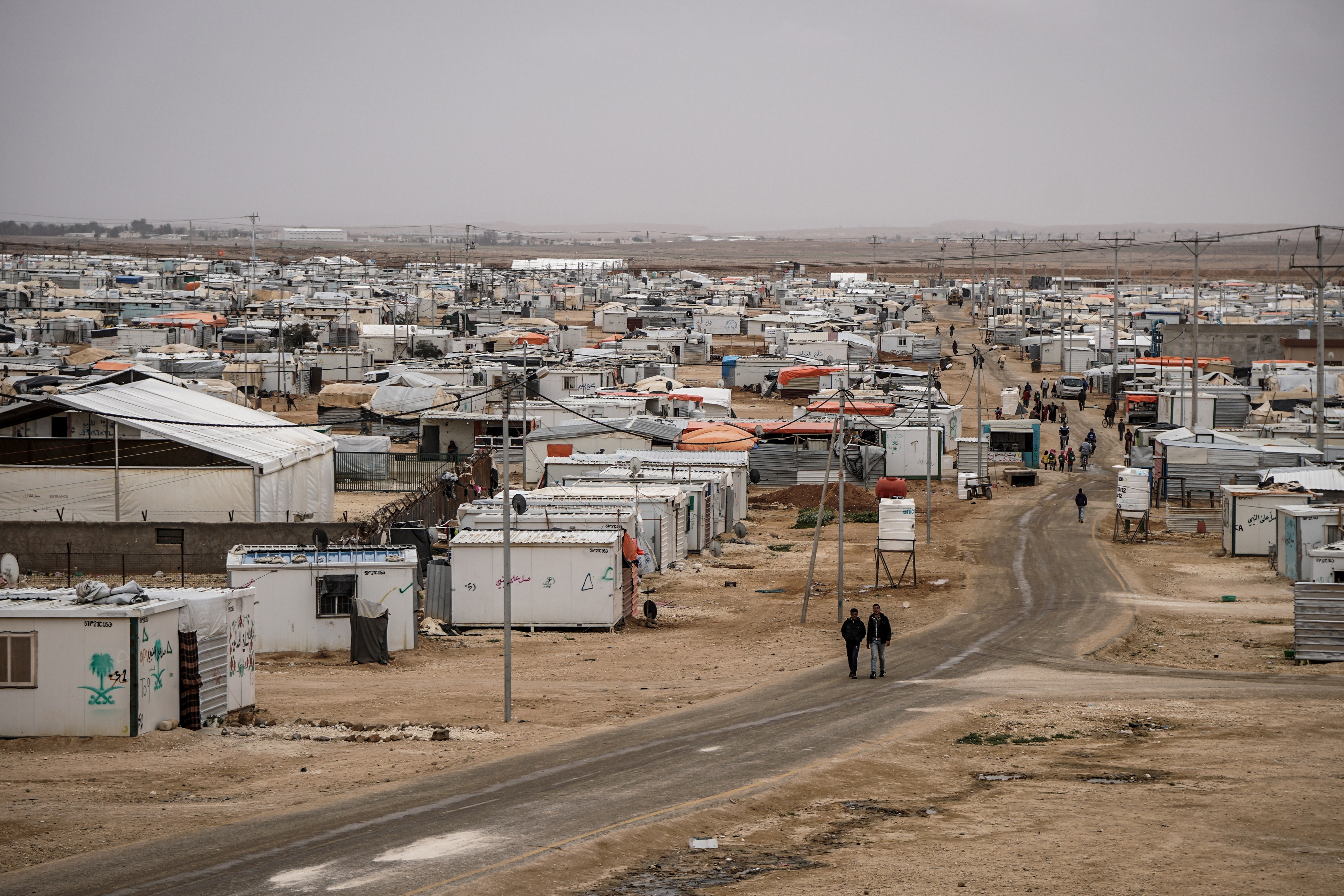 A UConn landscape architecture student has applied the concept of resilience in developing a landscape plan for a test site that aims to integrate refugees into the local community, while developing resources they can use. (Giles Clarke/Getty Images)