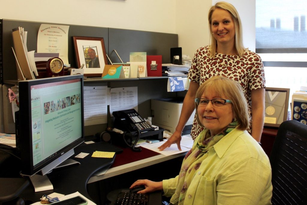 Katherine Steckowych and Marie Smith.