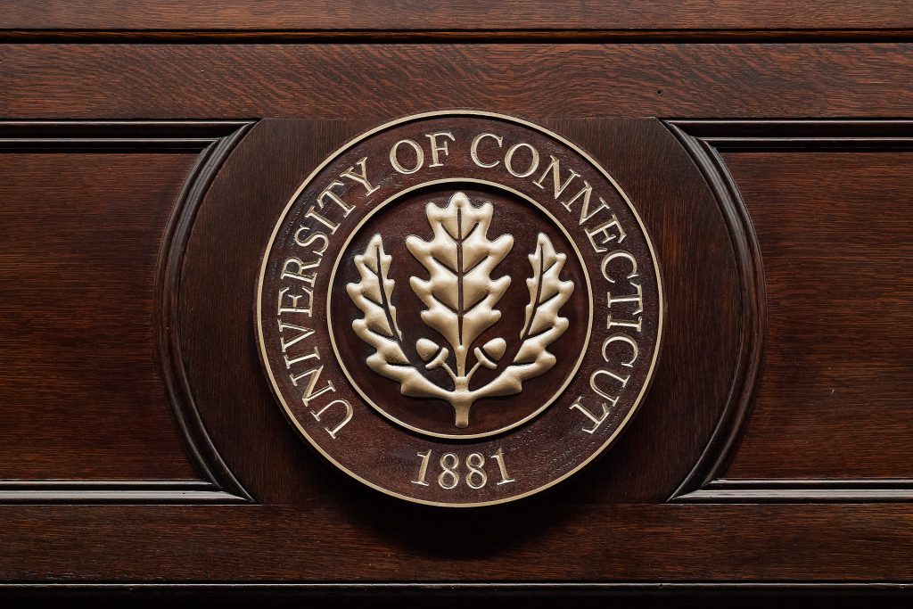 The University seal