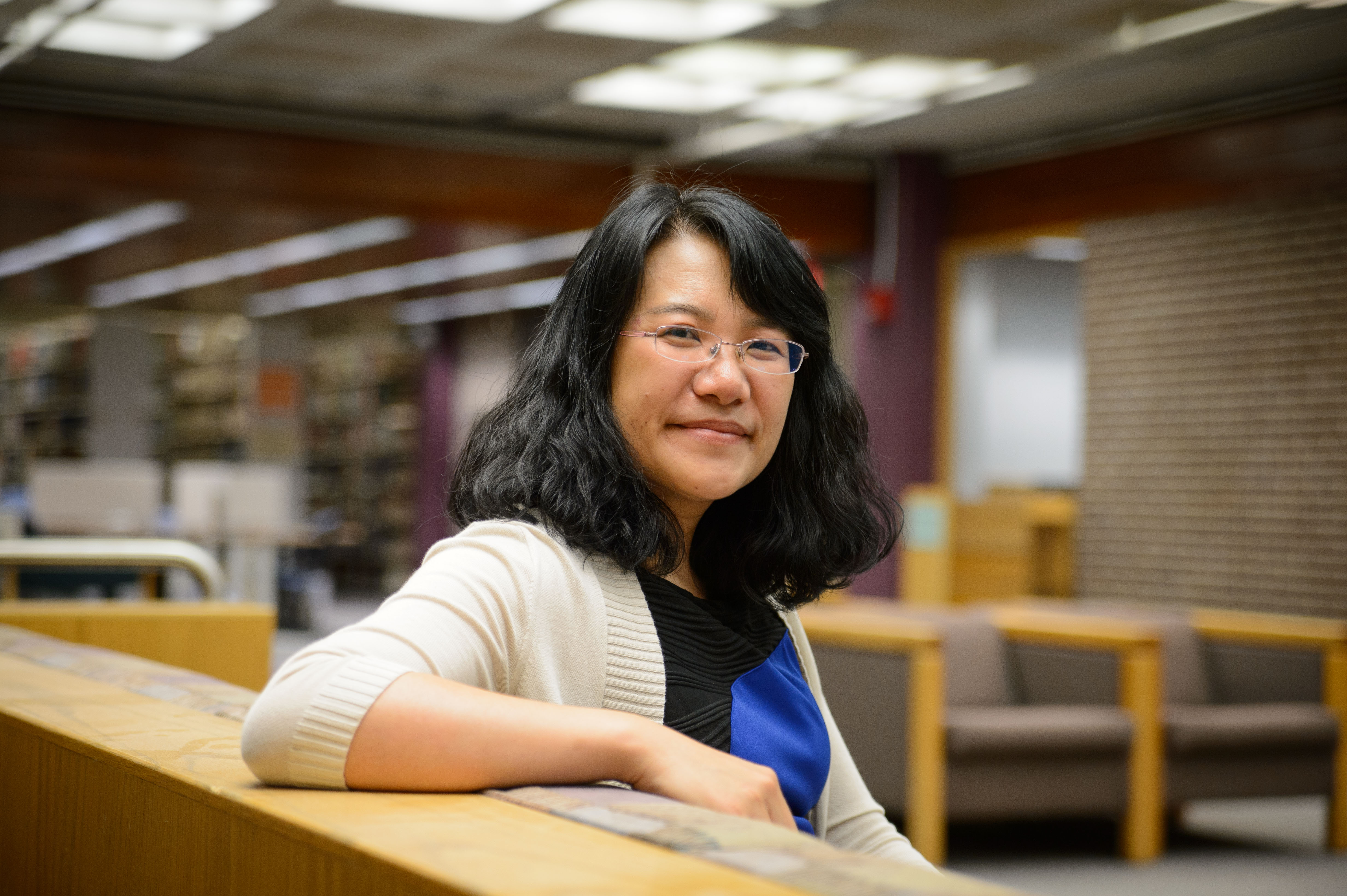 Xiaomei Cong, associate professor of nursing, on June 4, 2015