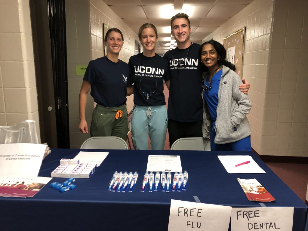 Dental students at the Bristol location. (Max Einbinder photo)