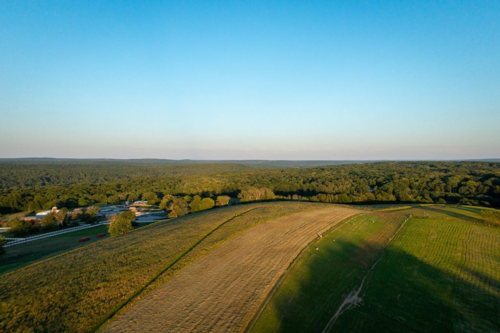 Horsebarn Hill taken by a drone