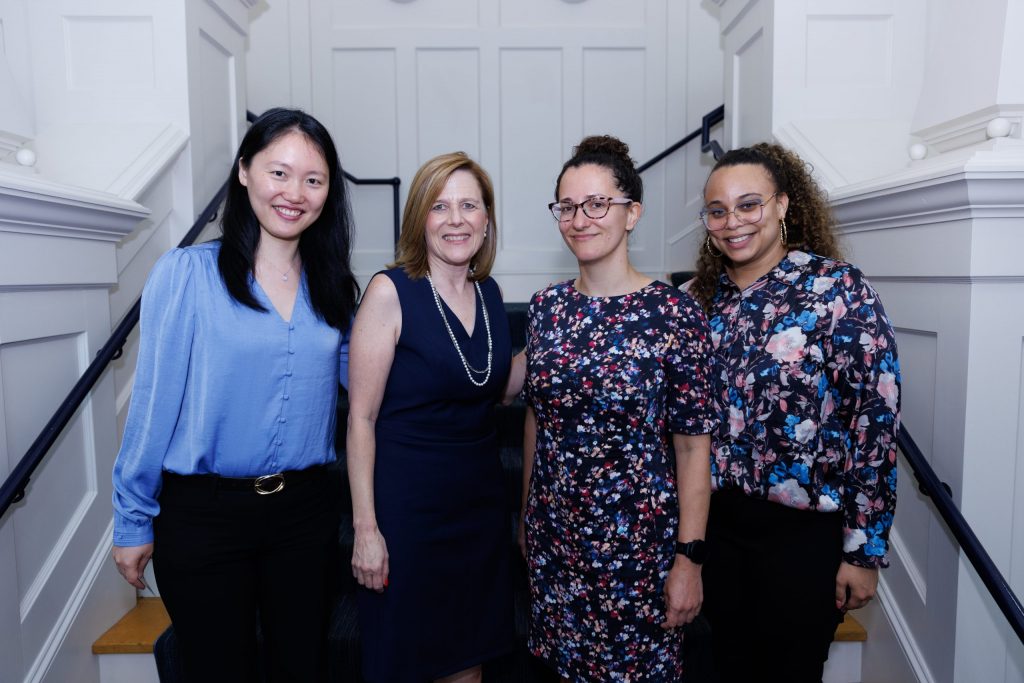 Qian Yang, Jeanine Armstrong Gouin, Anna Tarakanova and Stephany Santos