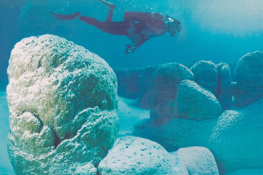 UConn Department of Earth Sciences and Department of Marine Sciences Professor Pieter Visscher researches stromatolites, which are fossilized biofilms where Earth's earliest life forms evolved.